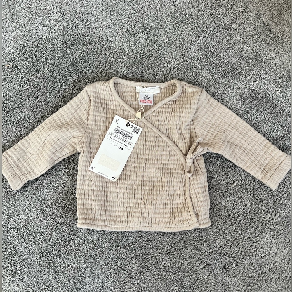 Zara Home Kids Kimono Sweater Jacket - Size 6-9M - NWT